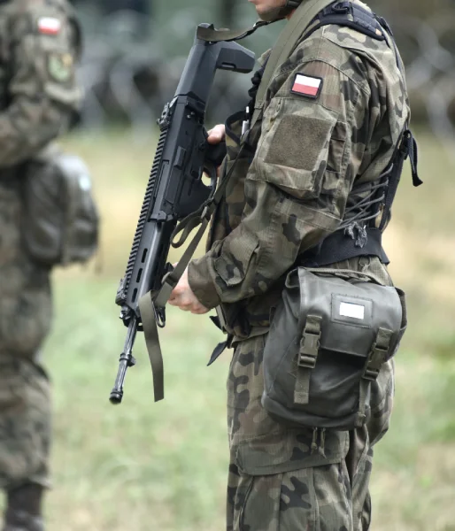 Polscy żołnierze.